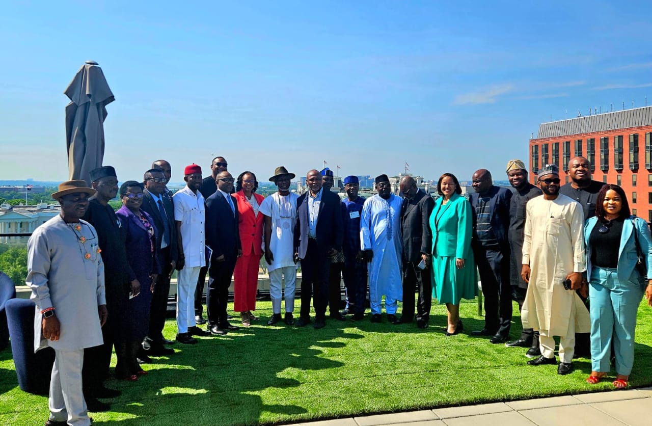 Delegation of Nigeria-USA Parliamentary Friendship Group at U.S. Chamber of Commerce